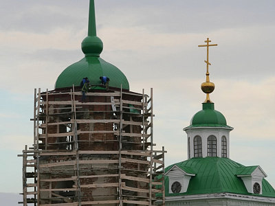 Фото строительства храма 