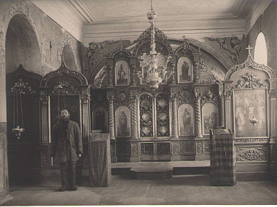 Первые фото храма (1924 г.)